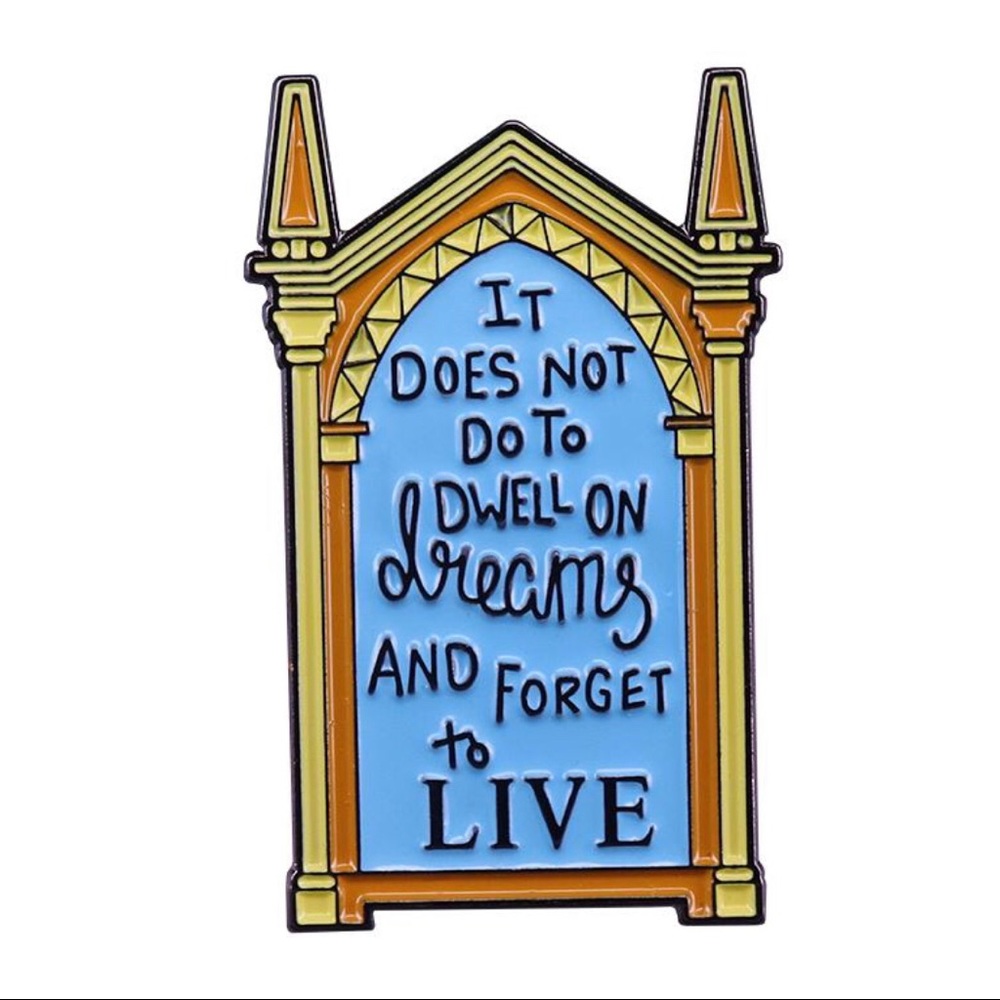 Albus Dumbledore Quote Harry Potter Enamel Pin